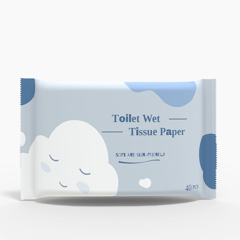 Top Flushable Toilet Wipe