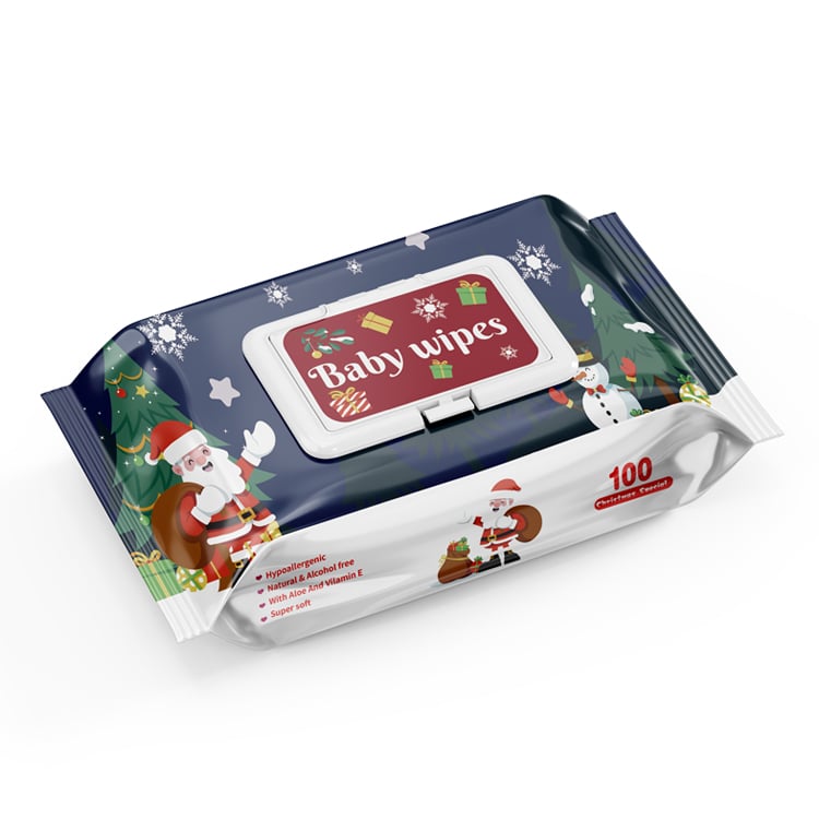 OEM Christmas Edition Baby Wipes