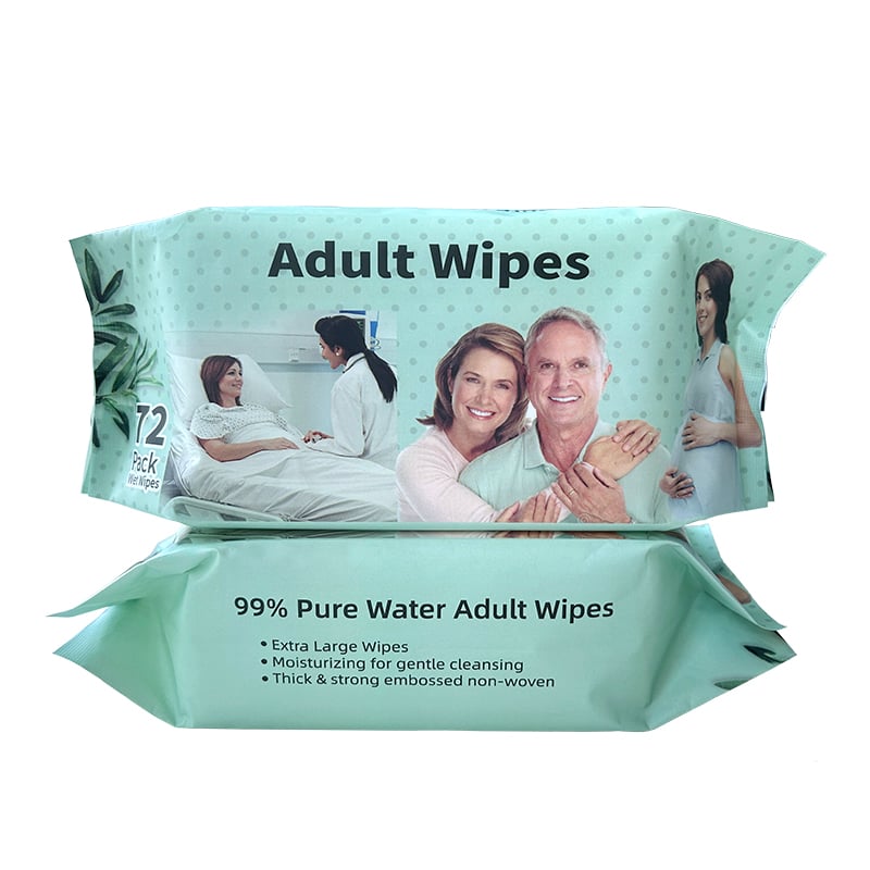 99% pure water adult wipes